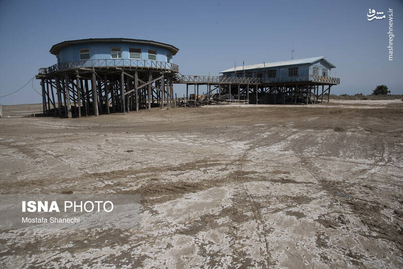 عکس / آخرین نفس‌های بزرگ‌ترین خلیج خزر 14