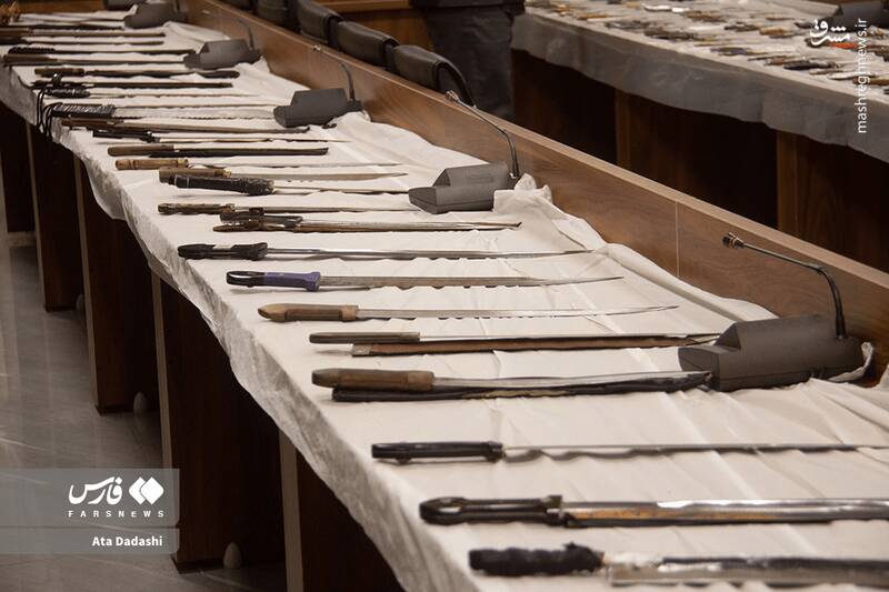 عکس / کشفیات سپاه تبریز در ایست و بازرسی‌های بسیج 24