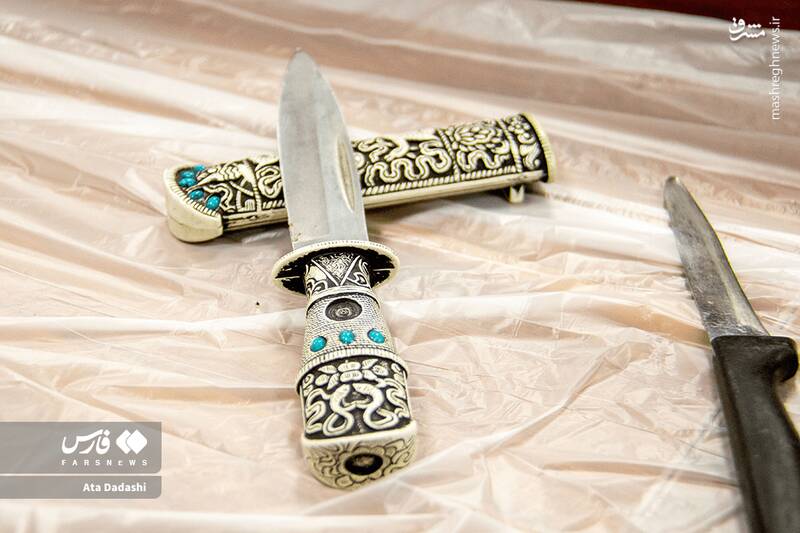 عکس / کشفیات سپاه تبریز در ایست و بازرسی‌های بسیج 21