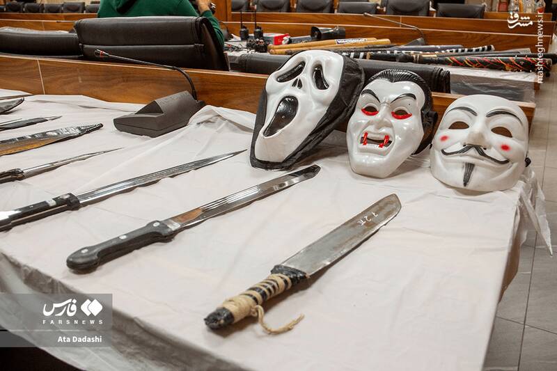 عکس / کشفیات سپاه تبریز در ایست و بازرسی‌های بسیج 17