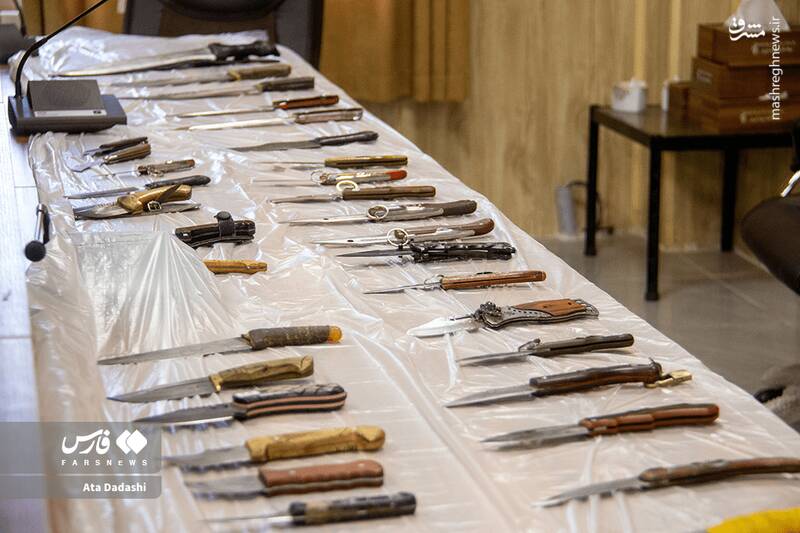 عکس / کشفیات سپاه تبریز در ایست و بازرسی‌های بسیج 15
