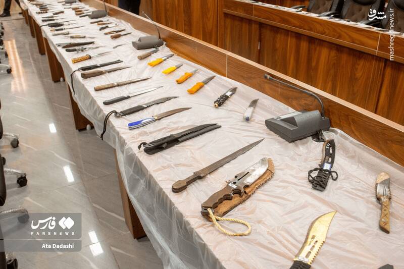عکس / کشفیات سپاه تبریز در ایست و بازرسی‌های بسیج 13