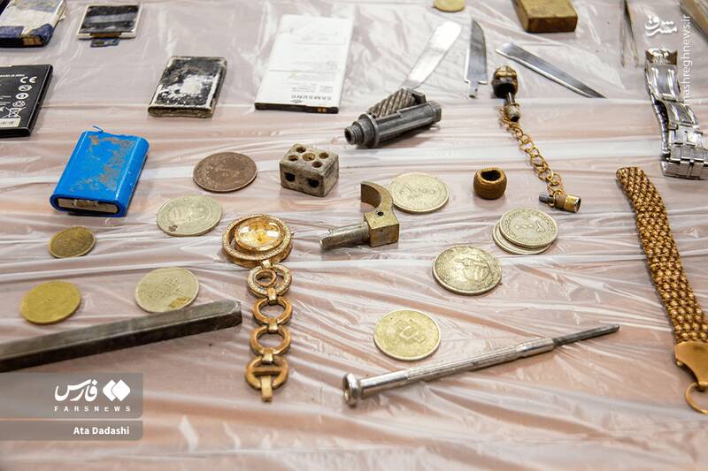 عکس / کشفیات سپاه تبریز در ایست و بازرسی‌های بسیج 11