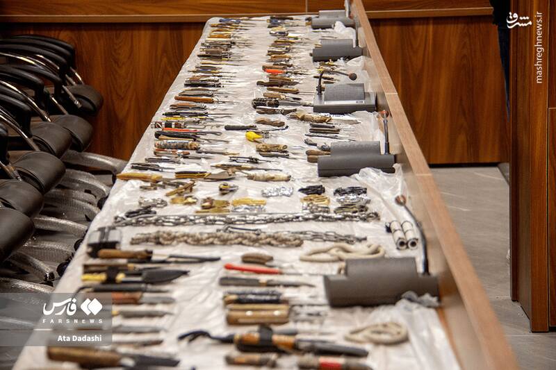 عکس / کشفیات سپاه تبریز در ایست و بازرسی‌های بسیج 4