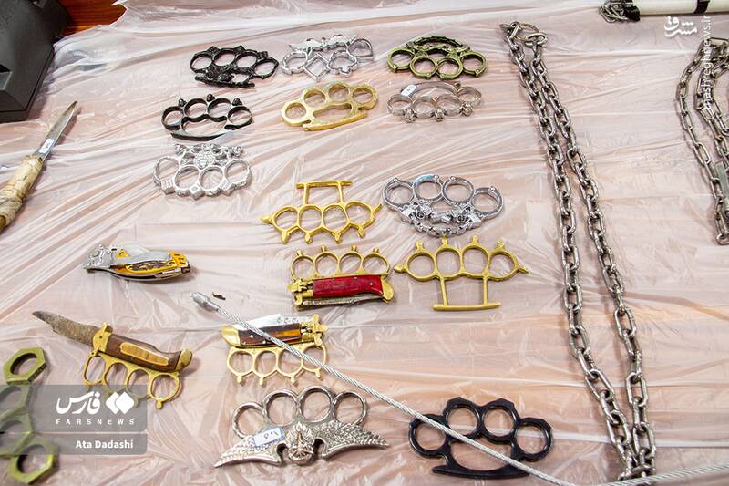 عکس / کشفیات سپاه تبریز در ایست و بازرسی‌های بسیج 3