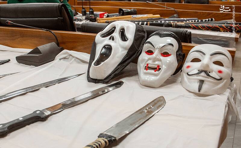 عکس/ کشفیات سپاه تبریز در ایست و بازرسیهای بسیج