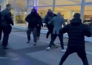 فیلم/ ضرب و شتم نماینده پارلمان آلمان در بحبوحه تظاهرات