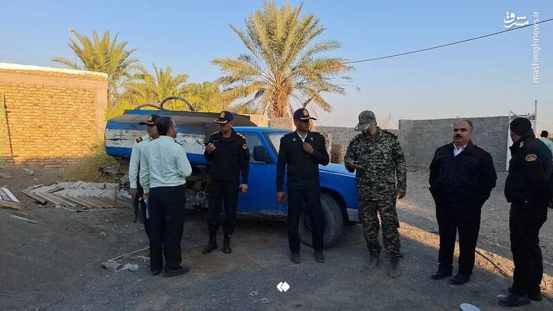 عکس / پاک‌سازی بزرگ‌ترین مرکز دپوی قاچاق سوخت در کرمان 6