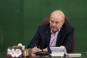 پیام تسلیت قالیباف در پی درگذشت پدر محمد سهرابی شاعر آیینی