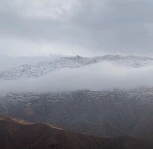 فیلم/ بارش اولین برف پاییزی در روستاهای شهرستان طالقان