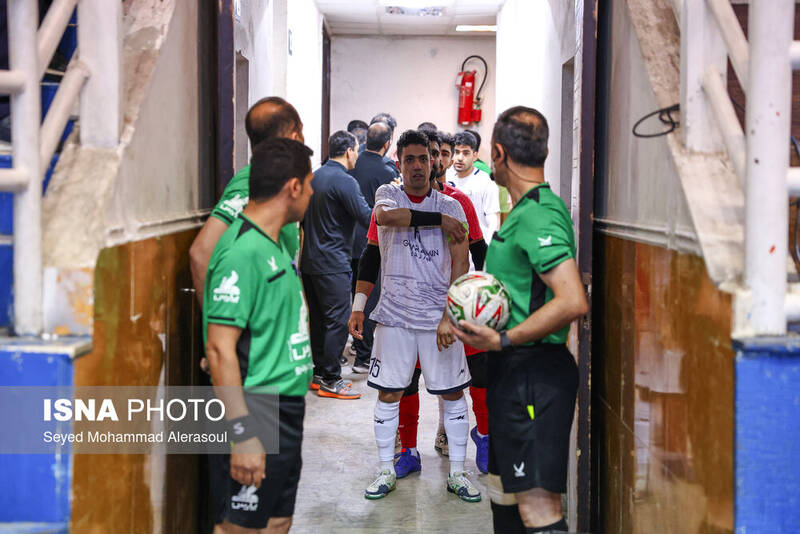 مس،پايان،بازي،درگيري،باشگاه،تيم،زمين،سونگون،فوتسال،رخ