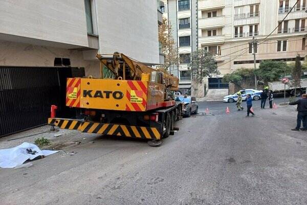 مرگ اپراتور جرثقیل در حادثه شریعتی؛ حرکت ناگهانی فاجعه آفرید