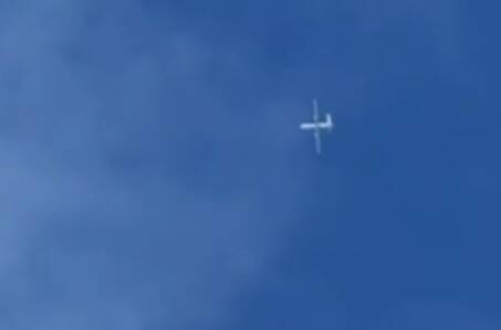 فیلم/ پرواز پهپاد جاسوسی اسرائیل بر فراز ضاحیه بیروت