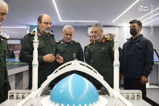 بازدید رئیس ستادکل نیروهای مسلح از قرارگاه خاتم‌
