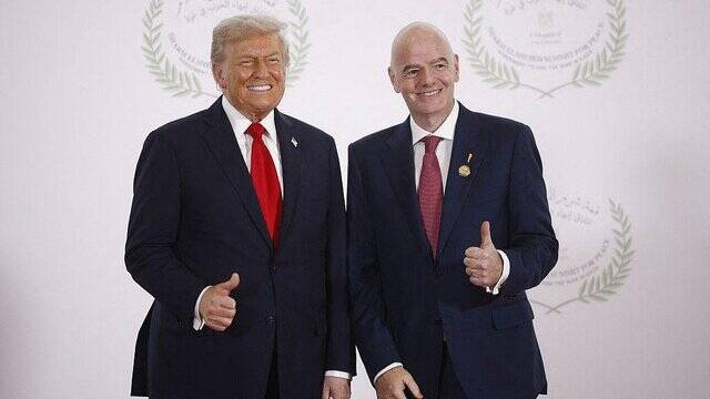 حضور ترامپ در مراسم قرعه‌کشی جام جهانی 2