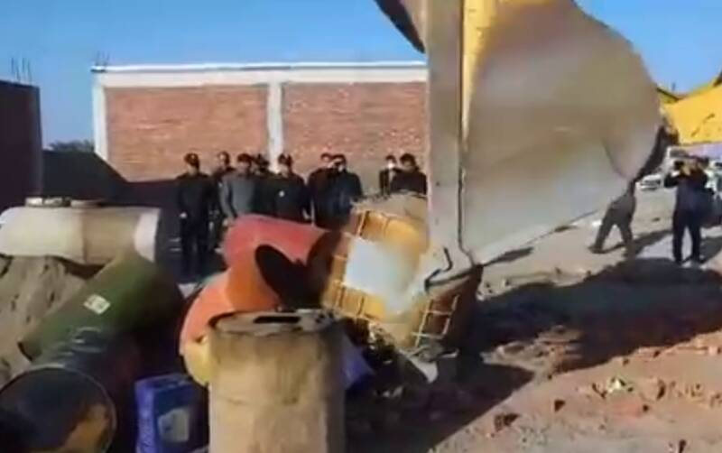 فیلم/ پاتک پلیس کرمان به قاچاقچیان سوخت