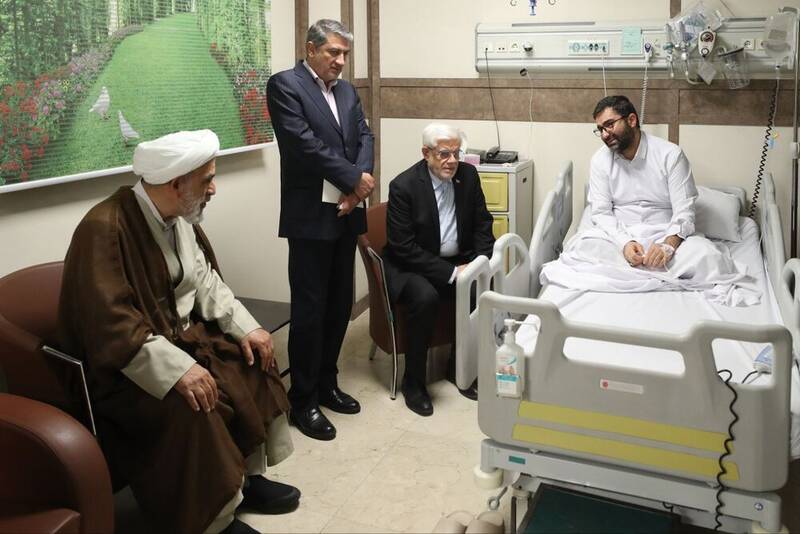 عیادت عارف از سقاب اصفهانی + عکس 2