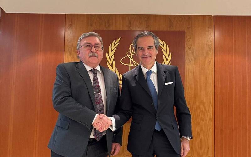 ايران،گروسي،اتمي،آژانس،توافق،اوليانوف