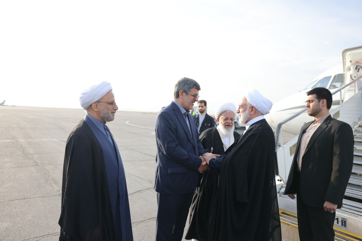 رئیس قوه قضاییه وارد یزد شد