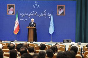 قضات و کارکنان قضایی در پیشبرد امورات قضایی و حقوقی مردم تسریع داشته باشند/ زندانی کردن افراد برای ما ساده و عادی نشود