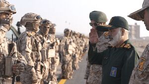 بازدید فرمانده نیروی زمینی سپاه از رزمایش سهند ۲۰۲۵