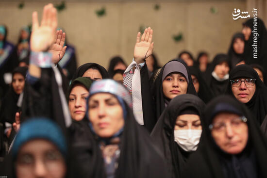 حاشیه دیدار متفاوت امسال رهبر انقلاب با بانوان