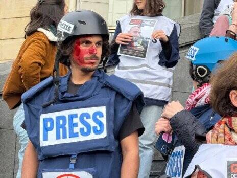 فرانسوي،خبرنگاران،رژيم،صهيونيستي،غزه،فرانسه،شكايتي،فعاليت،دا ...