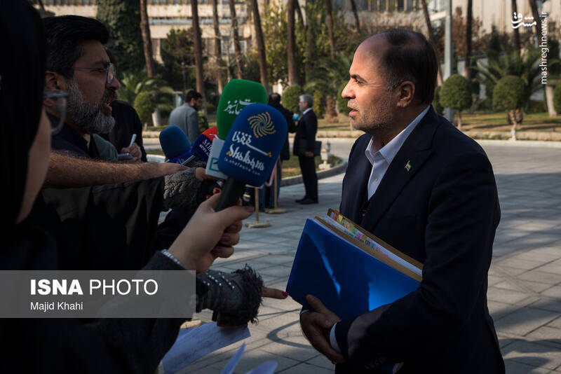 عکس / اعضای هیأت دولت در جمع خبرنگاران 11