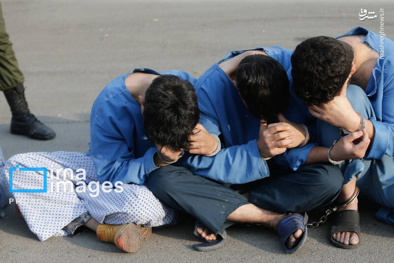 عکس / دستگیری 230 سارق و مالخر در پایتخت 7