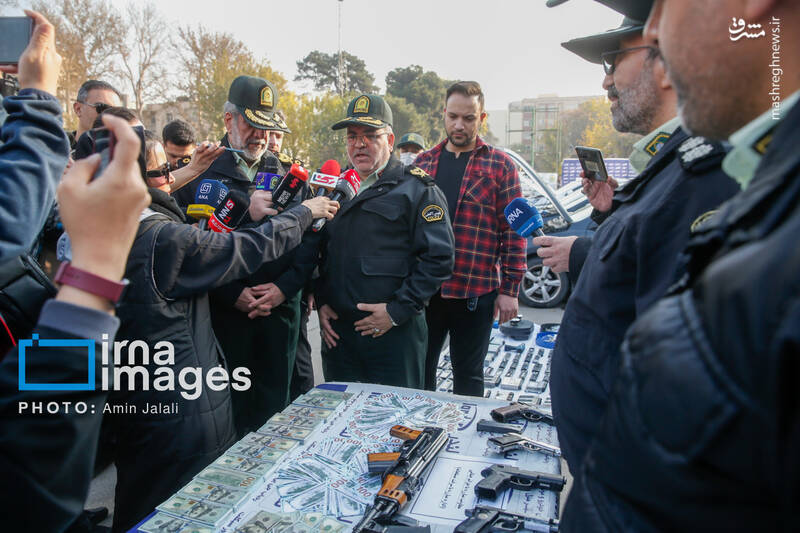 عکس / دستگیری 230 سارق و مالخر در پایتخت 6