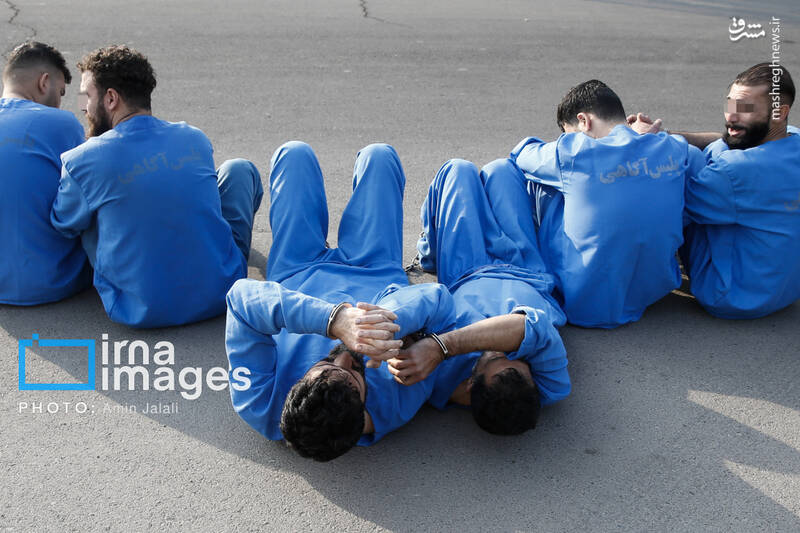 عکس / دستگیری 230 سارق و مالخر در پایتخت 3