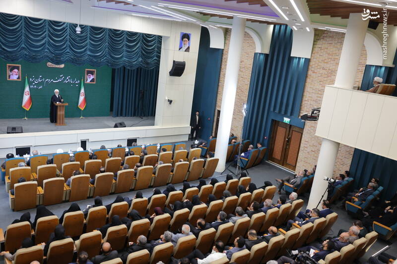 عکس / دیدار رئیس عدلیه با اقشار مختلف مردم در یزد 31