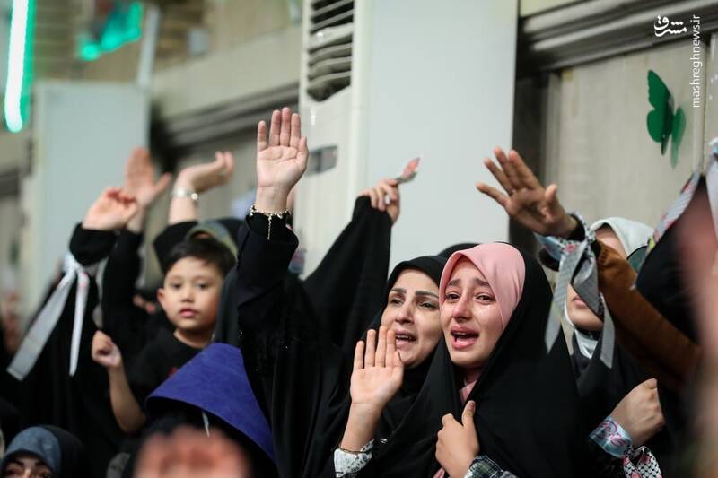 تصوری از اشک شوق مواجهه فطرتِ پاک با اولیای الهی