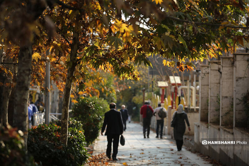 تهران در انتظار پاییز