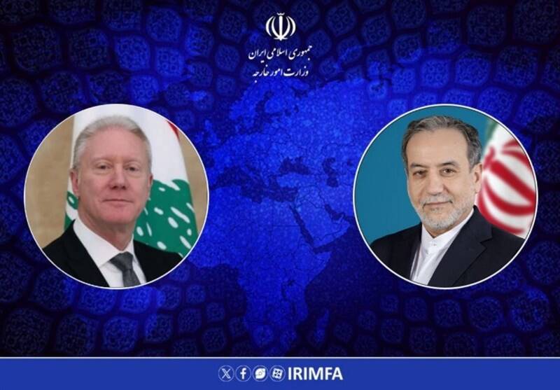 دعوت عراقچی از همتای لبنانی برای سفر به تهران