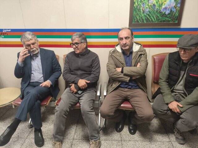 واکنش خانواده امیرخانی به عیادت رئیسجمهور +عکس