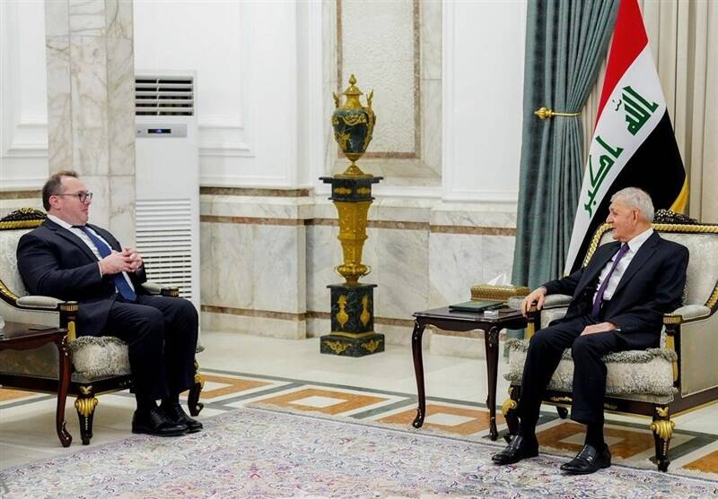 عراق،آمريكا،جمهور،رئيس،ديدار،گزارش