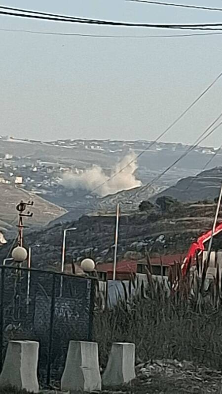 جنگنده‌های اسرائیلی جنوب لبنان را بمباران کردند +عکس
