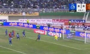 فیلم/ شوت کم جان اورنوف در دستان آدان