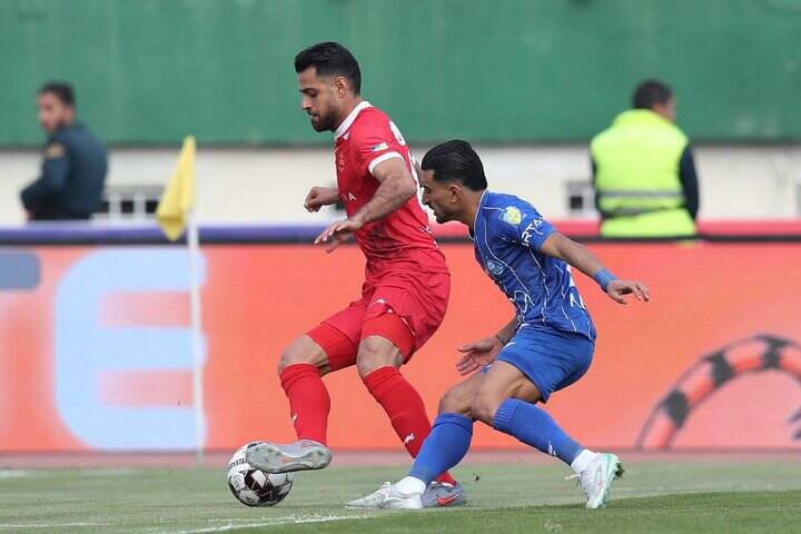 تساوی پرسپولیس و استقلال در دیداری سرد و بی‌روح/ دوئل برزیلی و پرتغالی به تساوی نفسگیر سرخابی‌ها در دربی ختم شد