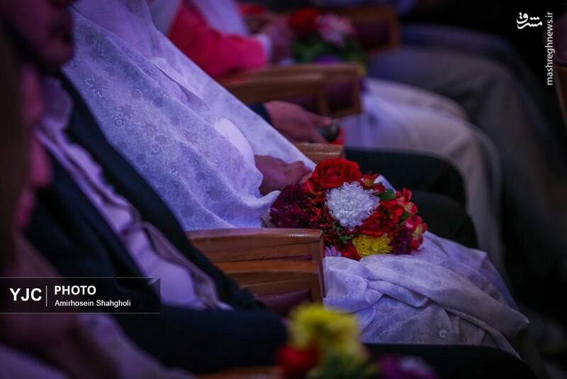 عکس / جشن ازدواج 114 زوج کم توان 21