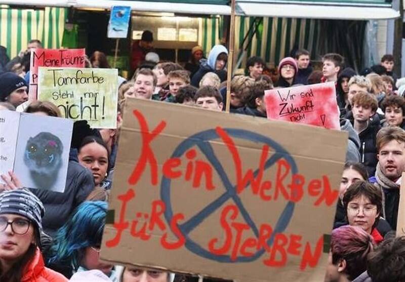 خدمت،سربازي،اجباري،نفر،اعتراضات،فدرال،آلمان،طرح،تظاهرات،انتق ...