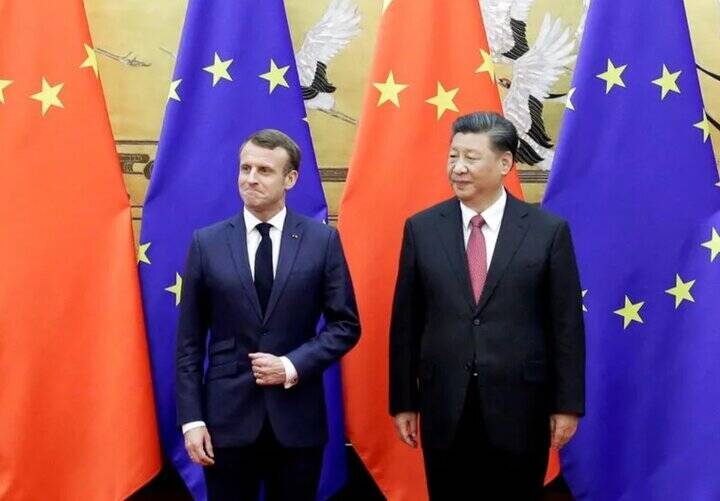 چين،اروپا،سفر،فرانسه،تجاري،پكن،اهداف،كسري،عظيم،روابط،اقتصادي ...