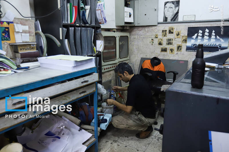 عکس / چاپخانه فرهنگ و نیم‌قرن خاطره روی کاغذ 6