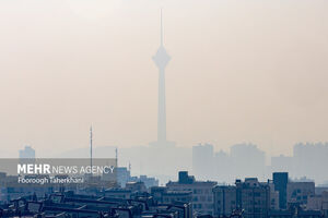 هوای تهران همچنان آلوده و در وضعیت نارنجی است