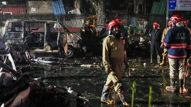 فیلم/ انفجار مهیب در هند با ۷۳ کشته