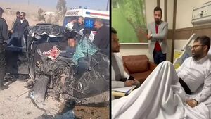 علت تصادف خانواده سقاب اصفهانی مشخص شد + فیلم