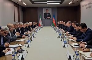 نشست هیئت‌های عالی ایران و آذربایجان در باکو