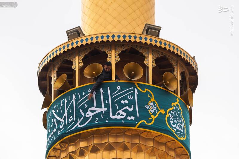 عکس / آماده‌سازی حرم امیرالمومنین برای میلاد حضرت فاطمه (س) 5