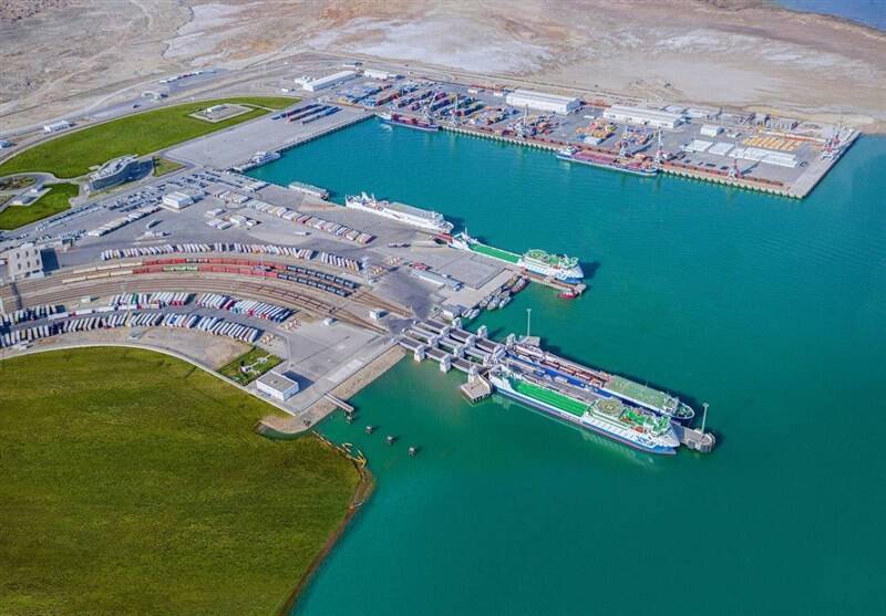 خشك،بنادر،آذربايجان،توسعه،ريلي،بندر،مسير،اتصال،كيلومتر،لجستي ...